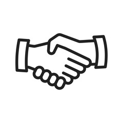 Deal icon vector image. Suitable for mobile apps, web apps and print media.