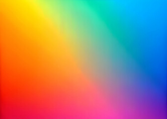 Obraz premium Abstract Rainbow Gradient Background. Colorful Digital Art