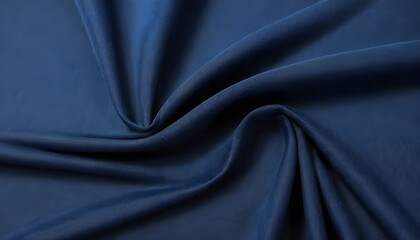 Obraz premium Navy blue cotton fabric