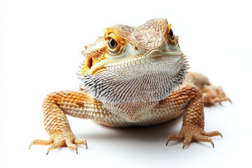 Fototapeta premium Close-up of a Bearded Dragon
