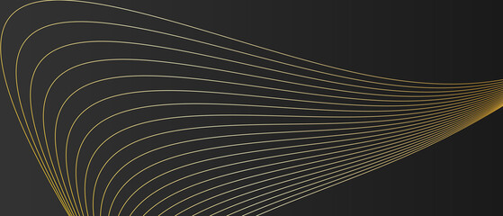 Luxury creative gold dynamic diagonal line pattern