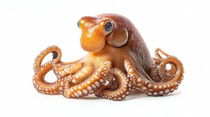 Close-up of a small octopus