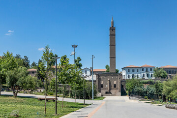 View of Hazreti Suleyman Mosque in Diyarbakir, 19 june 2023, Turkey,