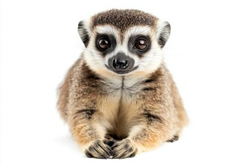 Fototapeta premium Adorable Ring-tailed Lemur