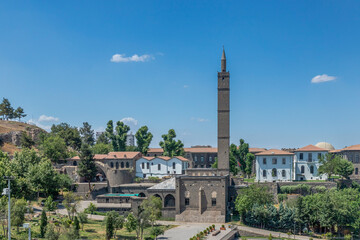 View of Hazreti Suleyman Mosque in Diyarbakir, 19 june 2023, Turkey,
