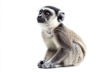 Obraz premium Adorable Baby Monkey Posing