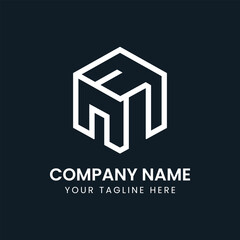 Real estate logo design, city building logo, home logo vector template