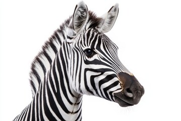 Striking Zebra Portrait