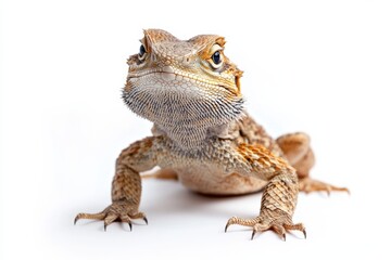 Naklejka premium Close-up of a Bearded Dragon