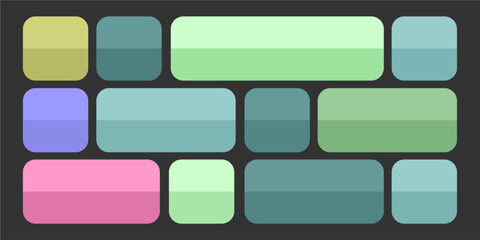 Modular shapes and bento grid
