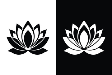 Sophisticated Lotus Illustrations for Care and Therapy
