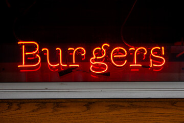 Burgers Sign