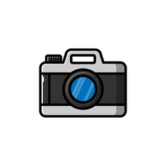 Illustration of Classic Camera Icon
