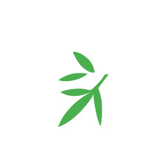 bamboo leaf vector