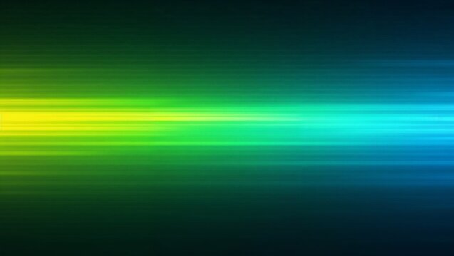 Vibrant gradient background with sleek horizontal stripes in green and blue hues