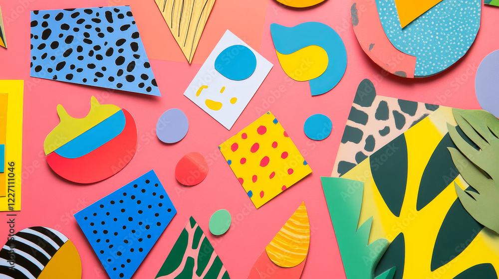 Poster paper notes, stickers, sticky sheet and tape or memo notepad posts, blank vector. paper message note