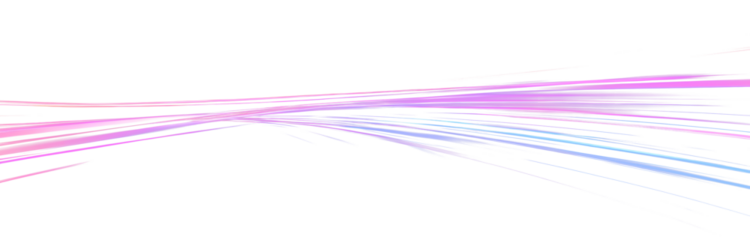 Low-poly construction of fine lines. Vector art of dynamic light motion, light trail, high speed effect, traffic motion. Expressway, the effect of car headlights.