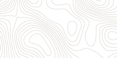 Abstract black and white topographic contours lines of mountains. Topography map art curve drawing. vector illustration. wave Line topography map contour background .background