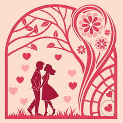 valentine's day vector illustration