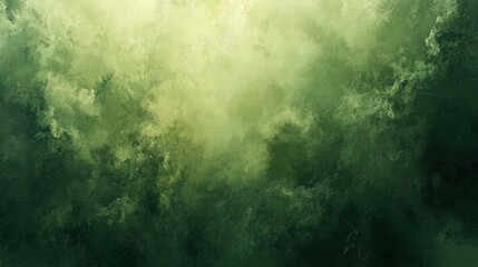 Obraz premium Abstract Green Textured Background Painting