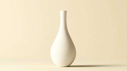 3D mockup of a premium face lotion bottle with a soft matte finish and minimalist design.