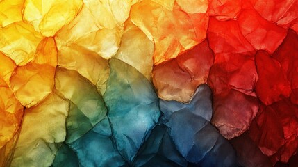 Abstract Colorful Fabric Texture Gradient Design