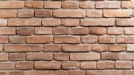 Rustic brown brick wall texture background for design