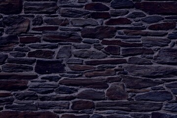 Stone wall dark texture
