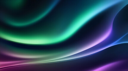 Northern Lights Abstract Background with Vibrant Gradients – 4K Design