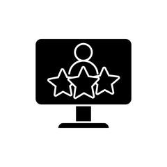 Head hunting icon vector. HR illustration sign. job search symbol. Head hunter logo.