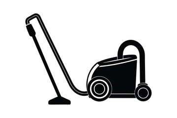 Fototapeta premium A silhouette vector art drawing of a vacuum cleaner1.eps
