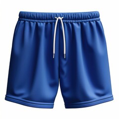 Royal Blue Athletic Shorts Drawstring Waist Men s Summer Sportwear Casual Activewear Gym Clothing