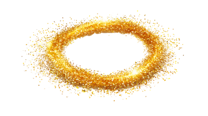 abstract orange circle