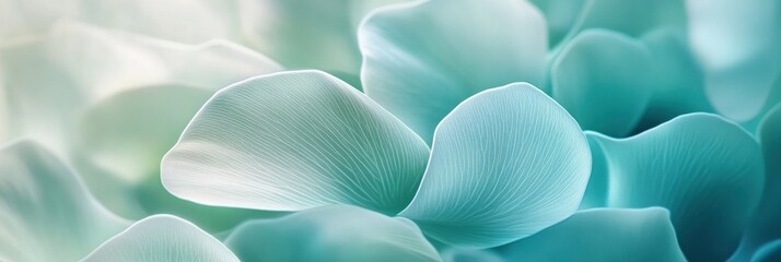 Delicate aquatic flora with soft blue petals creating a calming nature scene