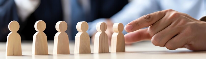 A consultant presenting a recruitment strategy to a company's leadership, symbolizing strategic recruitment planning that aligns with business objectives.