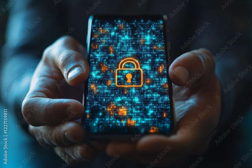 Poster there is a warning about how intelligent technology (ai) could be vulnerable to malicious software o