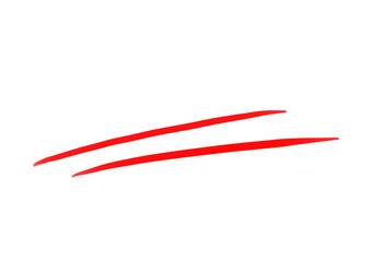 おしゃれ　シンプル　手書き風　素材　二重線