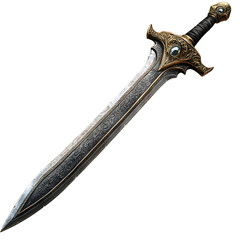 a beautiful sword