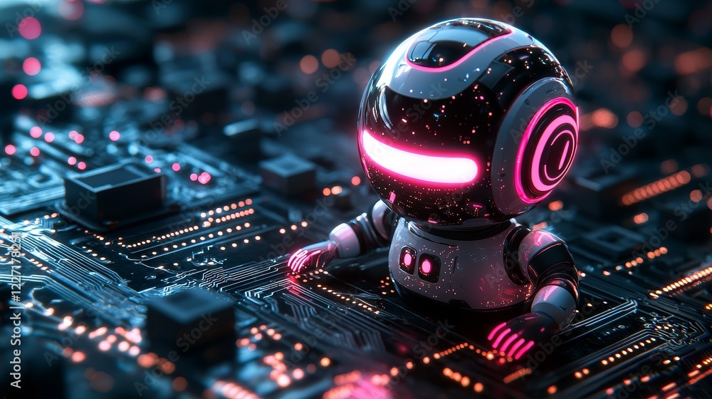 Poster stock chat bot operates in conjunction with the computer processing unit