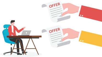 Fototapeta premium recruitment，hiring，a talented person