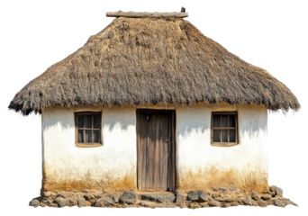 PNG African house architecture village rural.