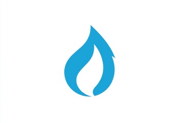 Flame icon representing heat and energy in a modern design, suitable for various applications and environments. Generative AI