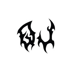 QJ monogram logo design letter text name symbol monochrome logotype alphabet character simple logo