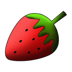 strawberry isolated on transparent background