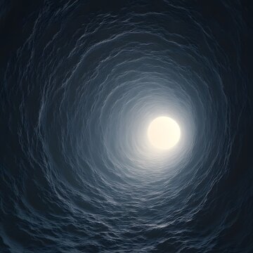 a wormhole leading to a paradoxical world where the laws of physics no longer apply