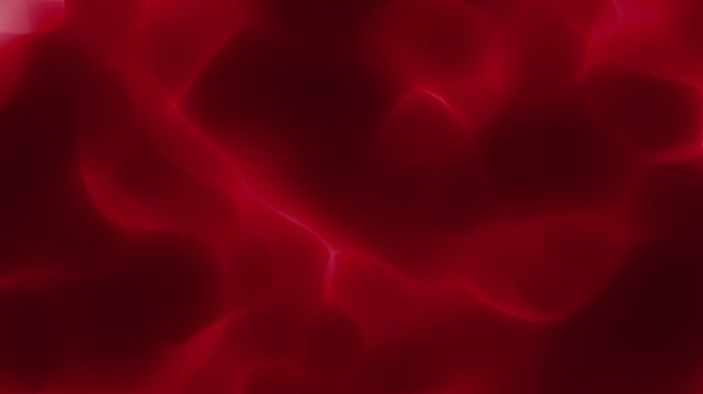 Monochromatic red background smoke liquid