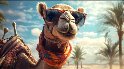 camel in egypt