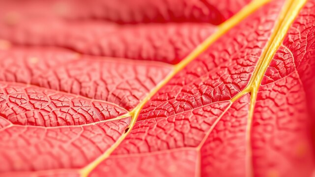 Intricate Philodendron Leaf Structure: Parallel Lines and Overlapping Textures