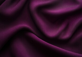 Obraz premium Smooth Rich Purple Fabric with Elegant Flowing Texture for Background or Textile Design Use