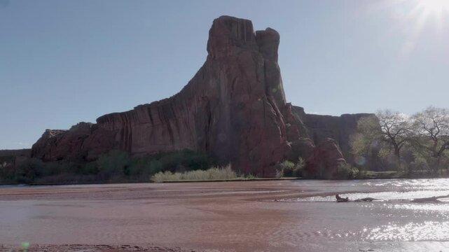 Canyon De Chelly Monument During the Wash of 2019